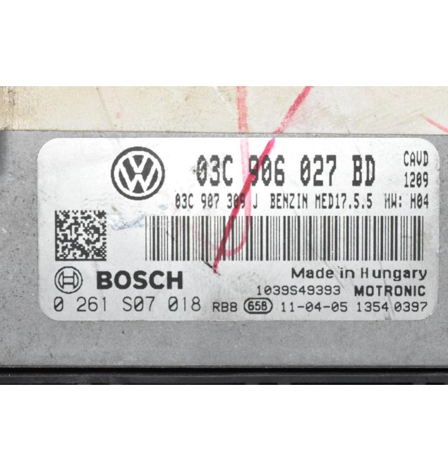Εγκέφαλος Volkswagen Jetta CAV 2011-2017 BOSCH 03C906027BD 0261S07018