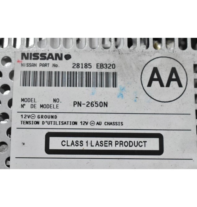 Ράδιο-CD Nissan Navara D40 2005-2010 28185-EB320