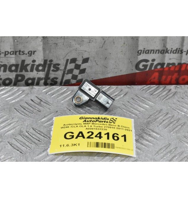 Αισθητήρας MAP Mercedes-Benz B Class W246 /CLA GLA 1.6 Turbo 270910 2011-2021 A0091532228