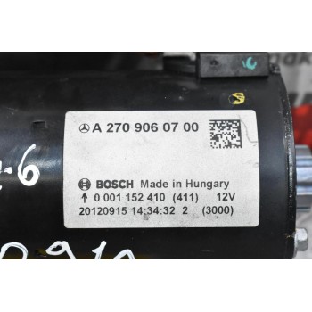 Μίζα Mercedes-Benz B Class W246 /CLA GLA 1.6 Turbo 270910 2011-2021 BOSCH A2709060700 0001152410  (411)