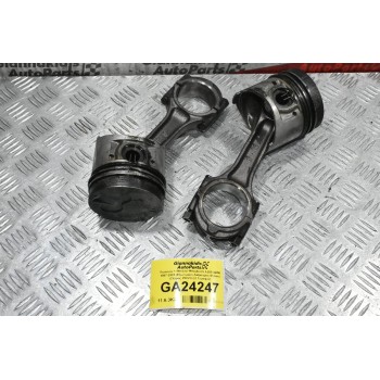 Πιστόνια + Μπιέλες Mitsubishi L200 4D56 1997-2001 (Εξωτερικη Διάμετρος 91mm) (Πείρος 29mm) (2 Τεμαχια)