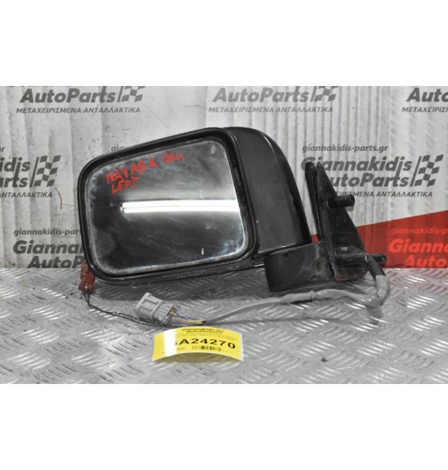 Καθρέπτης Ηλεκτρικός Αριστερός Nissan Navara D22 2001-2005 (3+2 Καλώδια) Βαφομενος