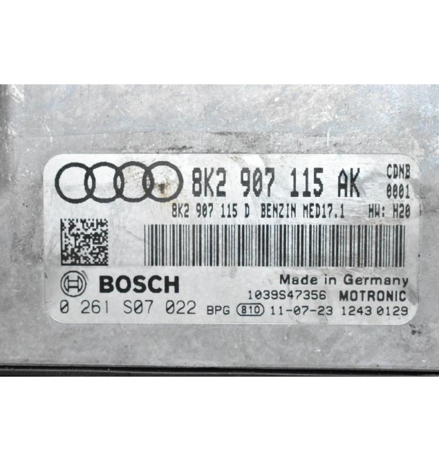 Εγκέφαλος Audi A4 2.0 CDN 2008-2015 BOSCH 8K2907115AK 0261S07022