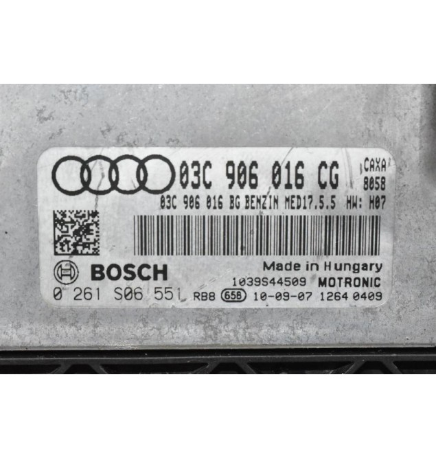 Εγκέφαλος Kινητήρα Audi A1 / S1  1.4 TSI CAX  BOSCH 03C906016CG 0261S06551