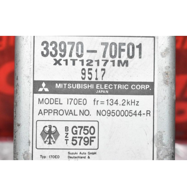 Εγκέφαλος Immobilizer Suzuki Jimny 1.3 1998-2004 0281012657 33970-70F01 (10 Pins)