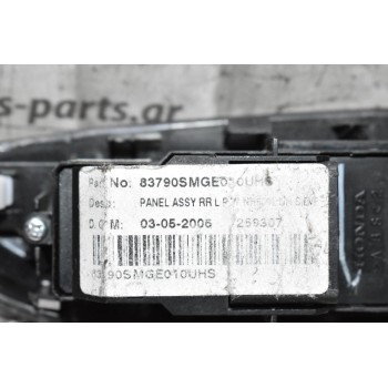 Διακόπτης Παραθύρου Πίσω Αριστερά Honda Civic 2007-2011 83790SMGE0