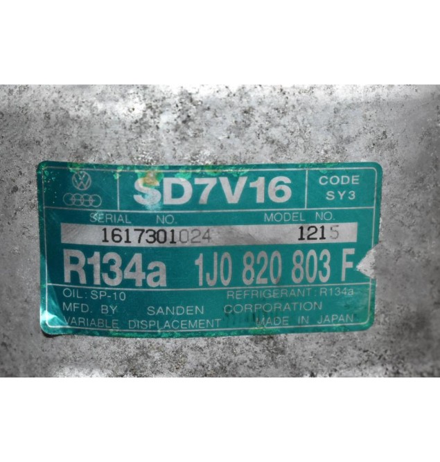 Κομπρεσέρ Aircondition Audi TT 1.8 T BAM 1998-2006 1J0820803F
