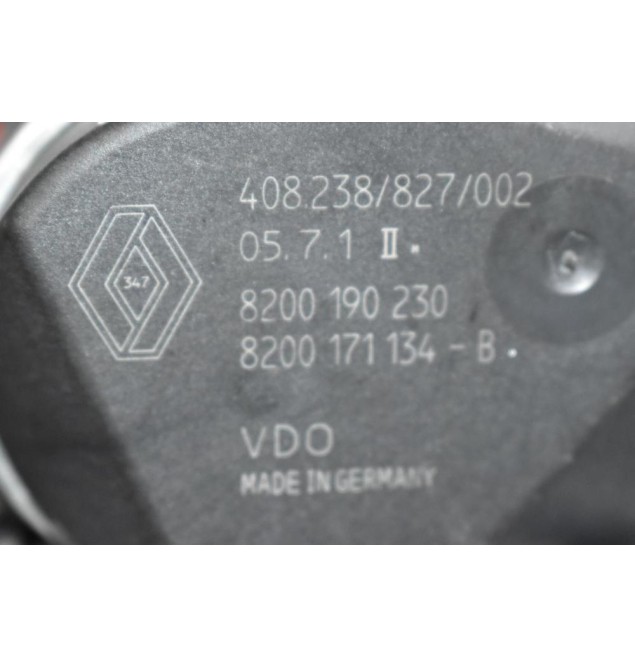 Πεταλούδα Γκαζιού Renault Megane 1.6 16V K4MJ760 113PS 2003-2009 8200190230 8200171134-B