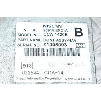 Ράδιο-CD/ DVD Nissan Navara 2005-2010 25915 EP21A