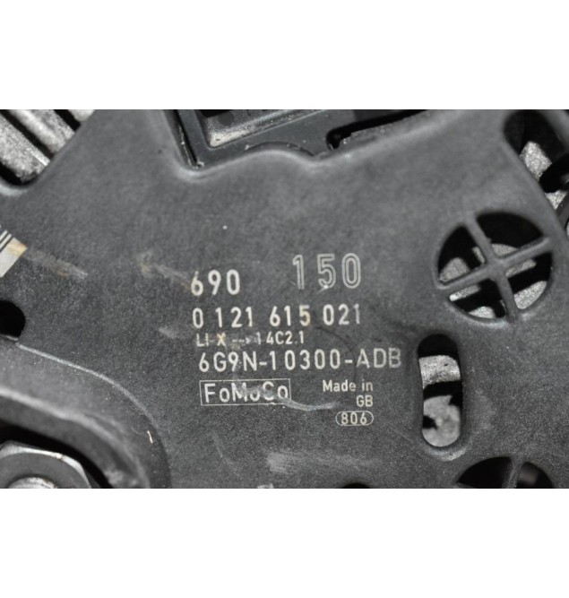 Δυναμό Land Rover Freelander 2.2 TD4 224DT 2006-2014 BOSCH 6G9N-10300-ADB 0121615021