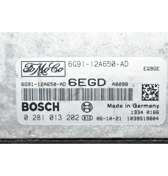 Εγκέφαλος Land Rover Freelander 2.2 TD4 224DT 2006-2014 BOSCH 6G91-12A650-AD 0281013202 (Μαζί Με Βάση)