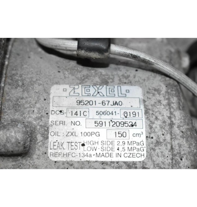 Κομπρεσέρ Aircondition Suzuki Grand Vitara F9QB264 1.9 DDIS 2005-2010 ZEXEL 95201-67JA0