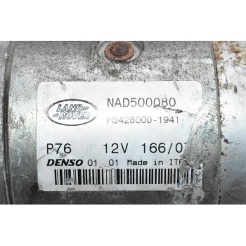 Μίζα Land Rover Discovery III 2.7 276DT 2002-2012 DENSO NAD500080 MS428000-1941