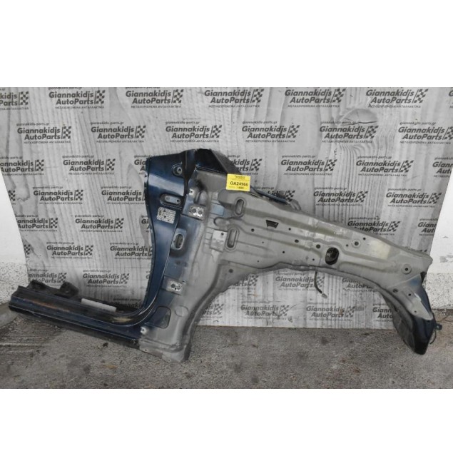 Θόλος Μεταλλικός Δεξιά Nissan Navara D40 2005-2012 (Με Κομμάτι Μαρσπιέ)