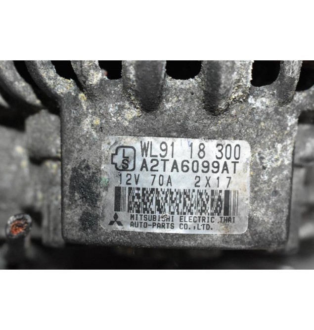 Δυναμό Ford Ranger / Mazda B2500 2.5 TD WL WL9118300 A2TA6099AT 70A 12V 1998-2005