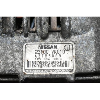 Δυναμό Nissan Navara D22 YD25 133PS 2001-2005 23100-VK010 90A