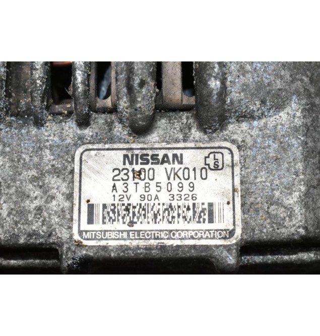 Δυναμό Nissan Navara D22 YD25 133PS 2001-2005 23100-VK010 90A