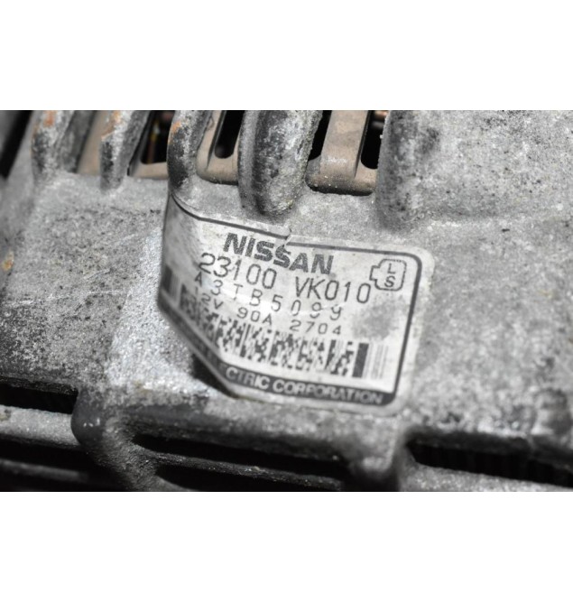 Δυναμό Nissan Navara D22 YD25 133PS 2001-2005 23100-VK010 90A