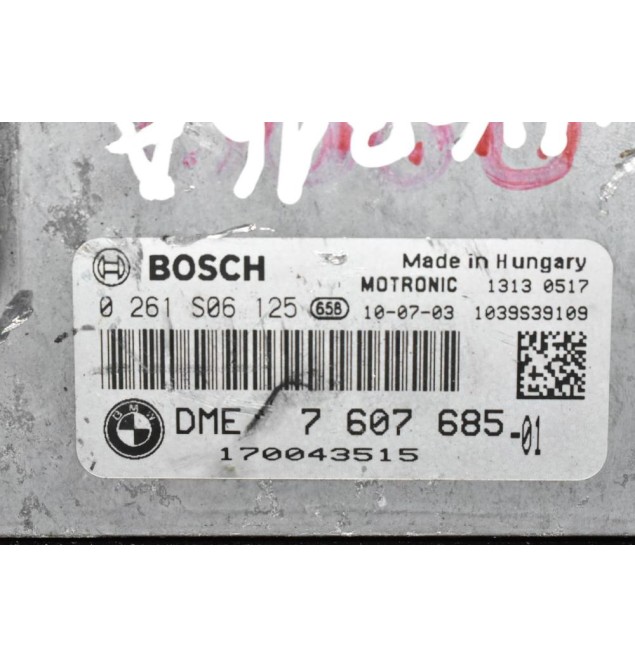 Εγκέφαλος Mini Cooper 2010-2013 R56 N16B16A BOSCH 0261S06125 1039S39103