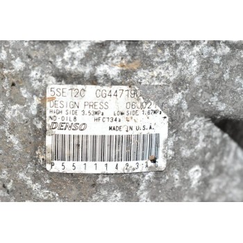 Κομπρεσέρ Aircondition - A/C Jeep Patriot BYL 2002-2012 DENSO CG447190-5068 03J01172