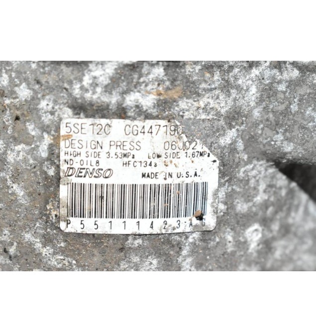 Κομπρεσέρ Aircondition - A/C Jeep Patriot BYL 2002-2012 DENSO CG447190-5068 03J01172