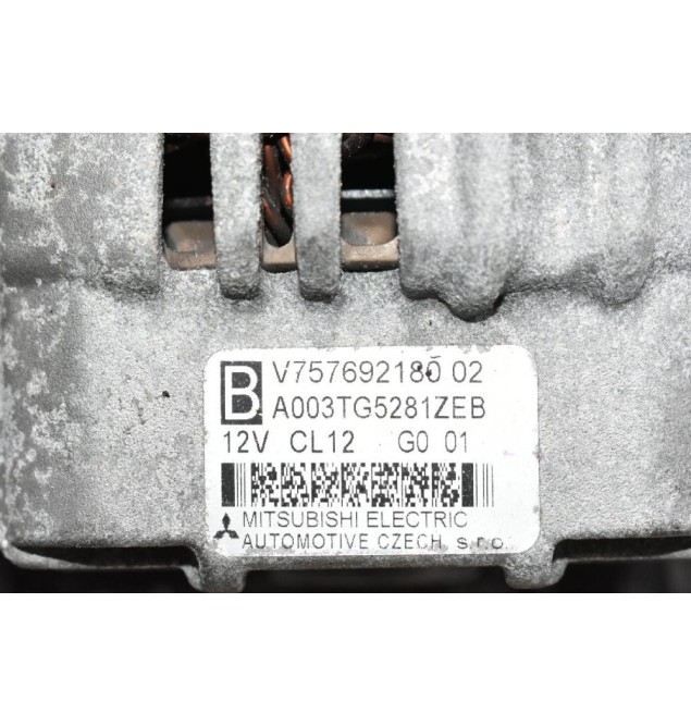 Δυναμό Mini Cooper R56 1.6 N16B16A 2010-2013 MITSUBISHI V75769218002 A003TG5281ZEB