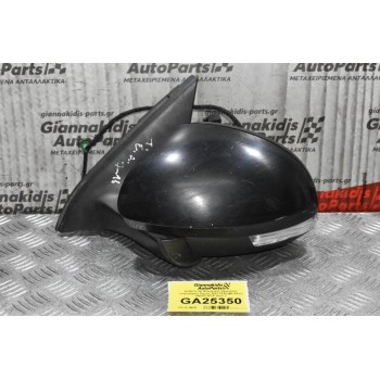 Καθρέπτης Ηλεκτρικός Αριστερός Volkswagen Tiguan 2007-2016 (Με Φλας) 5N2857501R (6pins)