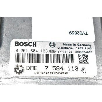 Εγκέφαλος Mini Cooper S R56 N14B16A 1.6cc 2006-2015 BOSCH DME7584113-01 0261S04163