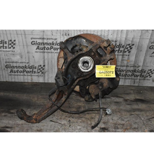 Ακραξόνιο Εμπρός Αριστερά Nissan Navara D40 2005-2015 (Με ABS) (Λειτουργική Δαγκάνα)