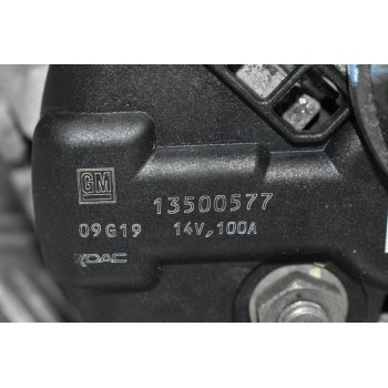 Δυναμό Chevrolet Cruze 1.6 F16D4 2009-2017 13500577 100A