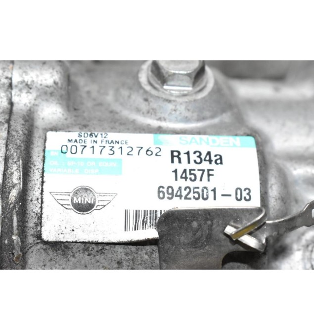 Κομπρεσέρ Aircondition - A/C Mini Cooper R56 N14B16 2006-2011 00717312762  6942501-03