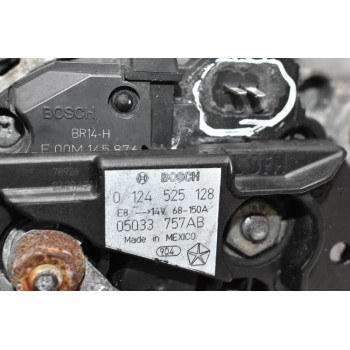 Δυναμό Jeep Compass / Patriot BYL 2007-2014 BOSCH 0124525128  05033757AB (Σπασμένη Φύσα)