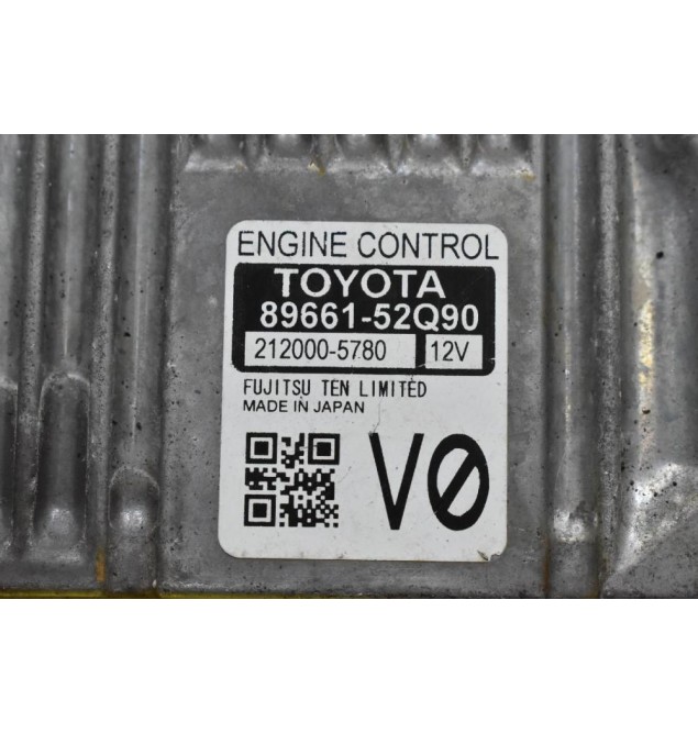 Εγκέφαλος Toyota Yaris 1.3  1NR 2010-2018 FUJITSU 89661-52Q90 212000-5780