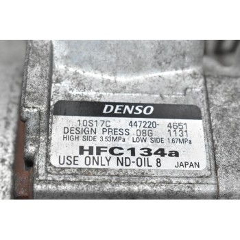 Κομπρεσέρ Aircondition - A/C Ford Maverick - Mazda Tribute 2.3 16V L3 2005-2012 DENSO 10S17C   447220-4651 HFC134a