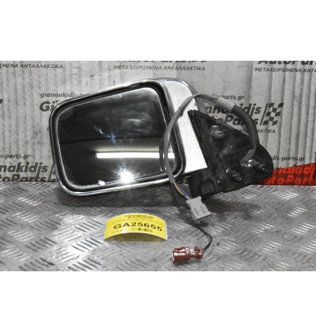 Καθρέπτης Ηλεκτρικός Αριστερός Nissan Navara D22 2001-2005 E4012089 (3+2 pins) Νίκελ