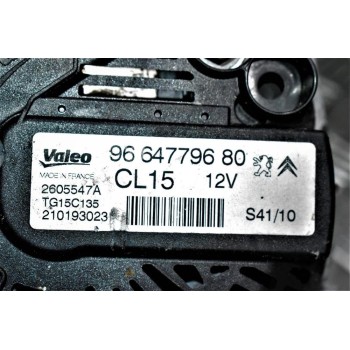 Δυναμό Citroen/Pegeuot/Mitsubishi C4/C3 308/3008 Asx 1.6Hdi 9HD6 2012-2017 9664779680
