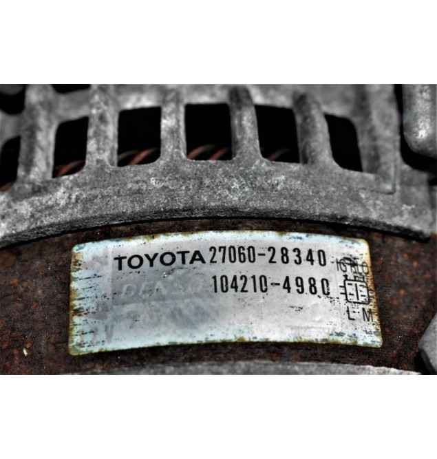 Δυναμό Toyota RAV4 2.2 D4D 2AD 2005-2010 27060-28340   104210-4980