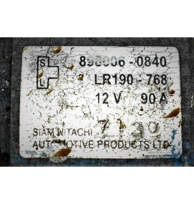 Δυναμό Isuzu D-Max 4JJ1 3.0 2005-2012 8980060840 90A