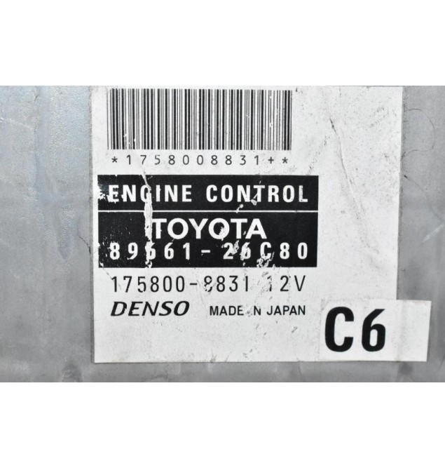 Εγκέφαλος Toyota Hiace 2KD D4D 2001-2010 89661-26C80