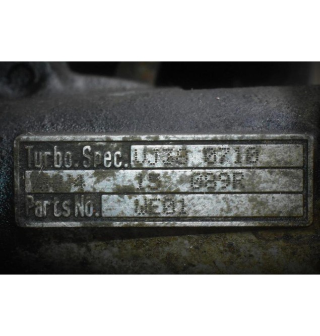 Turbo/Τουρμπίνα Ford Ranger/BT 50 2.5 Diesel WL 16V 2005-2010 VJ38 0710