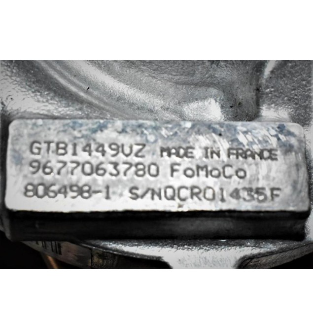 Turbo/Τουρμπίνα Ford Mondeo/S Max/Galaxy 2.0 TDCI D4204T 2007-2014 GARRETT GTB1449VZ 9677063780
