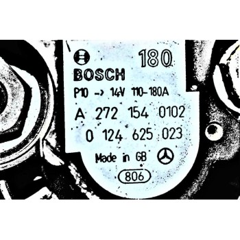 Δυναμό Mercedes-Benz CLS C219 W219 C218 272964 2003-2011 BOSCH A2721540102 0124625023 180A