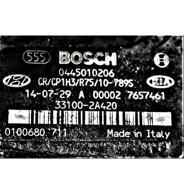 Αντλία Πετρελαίου Hyundai i40 1.7 CRD D4FD 2011-2022 BOSCH 0445010206 33100-2A420