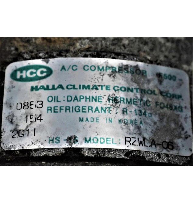 Κομπρεσέρ Aircondition Ford Ranger / Mazda B2500 2.5 WL 12V 2001-2005 RZWLA-06