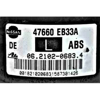 Μονάδα ABS Nissan Navara D40 2005-2010 47660-EB33A