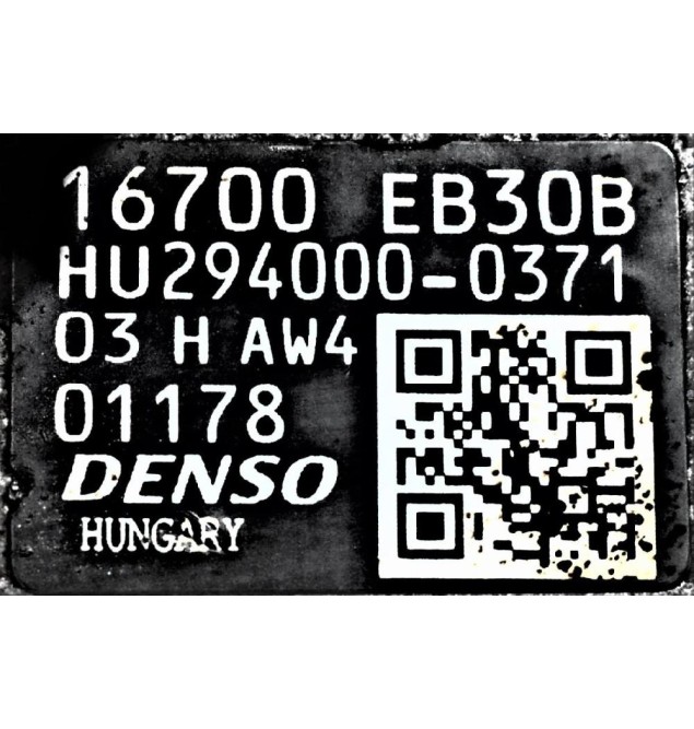 Αντλία Πετρελαίου Nissan Navara D40 2005-2010 DENSO 16700-EB30B HU294000-0371 (Euro 3)
