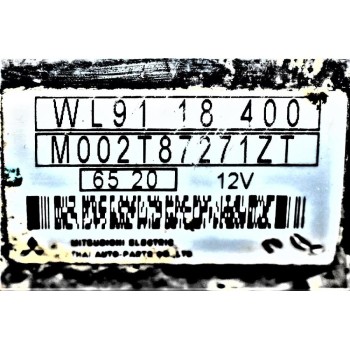 Μίζα Ford Ranger / Mazda B2500 2.5TD WL 12V 1998-2005 WL9118400 M002T87271ZT