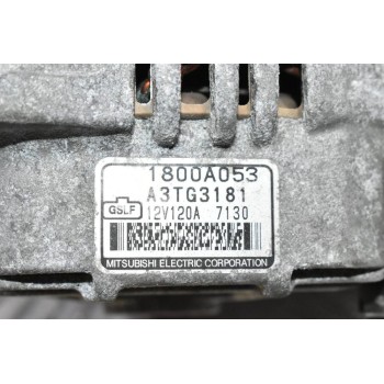 Δυναμό Mitsubishi Outlander 2.4 4B12 2007-2012 1800A053 A3TG3181 120A