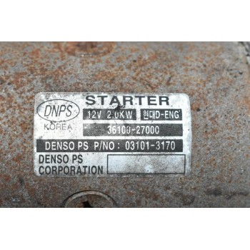 Μίζα Hyundai Santa Fe 2.2 D4EA 2005-2010 36100-27000