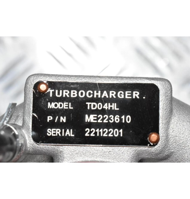 Turbo/Τουρμπίνα Mitsubishi Canter Fuso 4.9 4M50 2000-2010 ME223610 22112201 (Μηχανική)